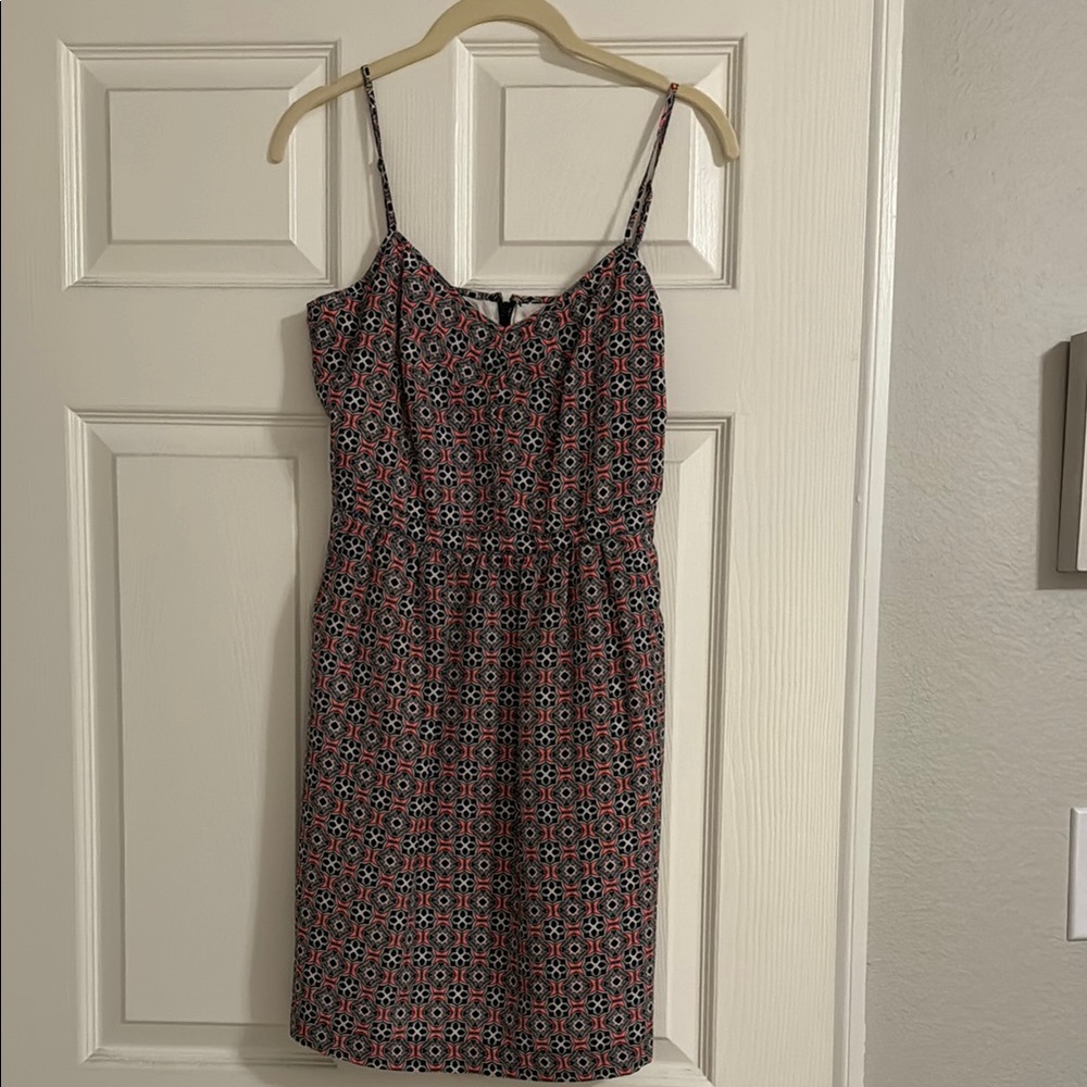 J. Crew Multicolor Geometric Dress